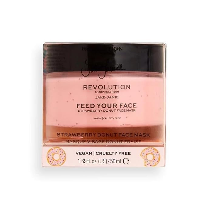 Revolution Strawberry Donut Face Mask