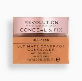 Revolution Conceal & Fix Deep Tan Ultimate Coverage Concealer
